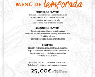 Saborea el verano con nuestro menú de temporada en Hotel Olid