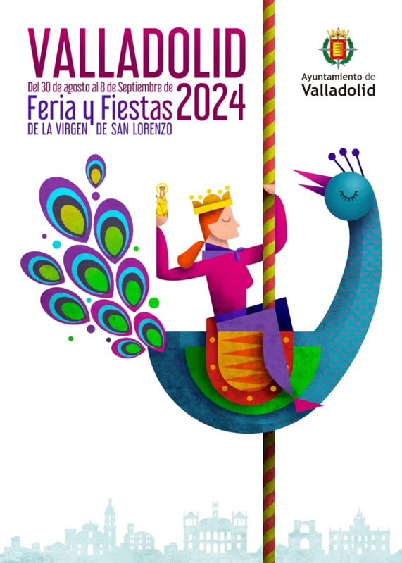Cartel Feria y Fiestas de la Virgen de San Lorenzo 2024