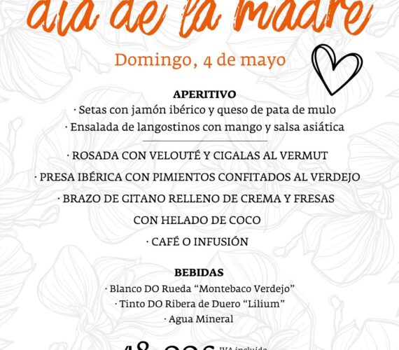 Menú del Día de la Madre