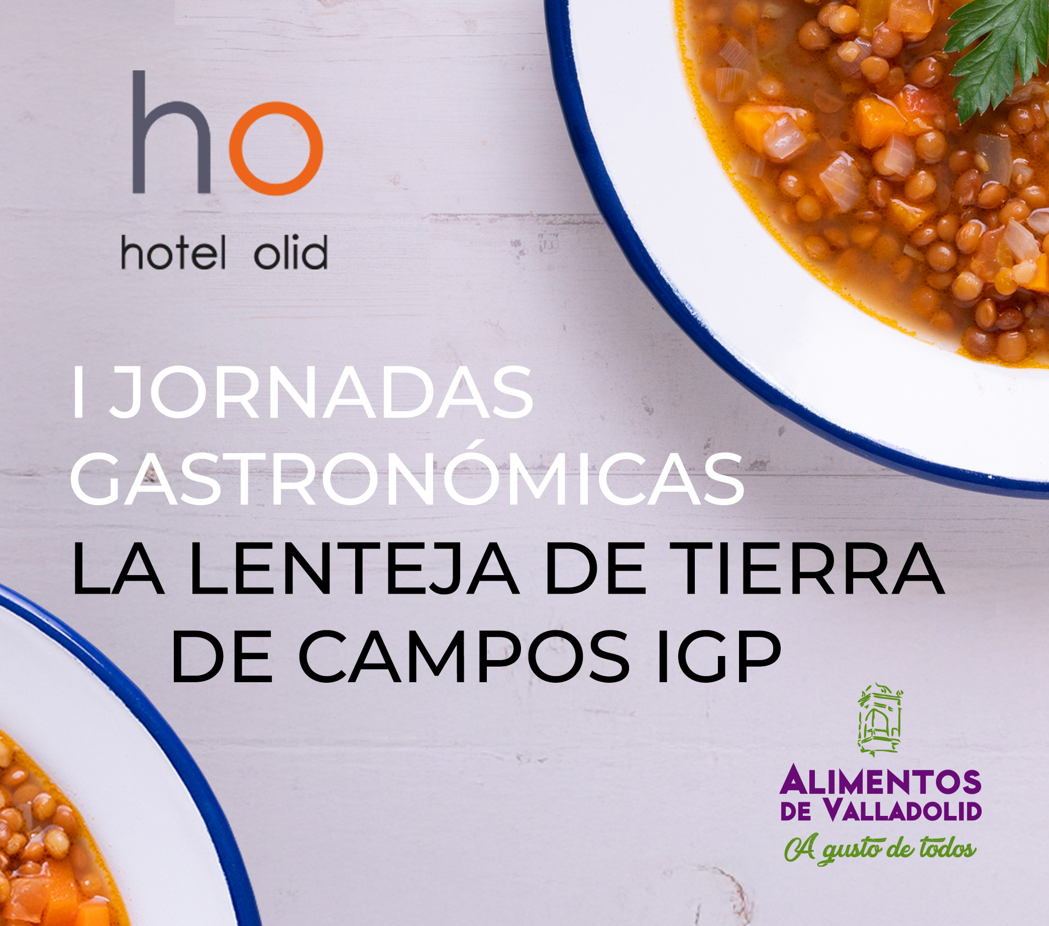 El Hotel Olid participa en las I Jornadas Gastronómicas de la Lenteja de Tierra de Campos IGP